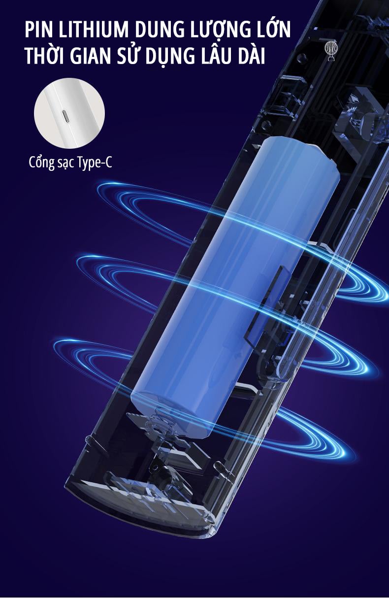 Vợt bắt muỗi kiêm đèn muỗi miLife B2 pin an toàn