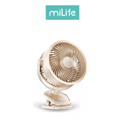 Quạt kẹp tích điện miLife F3A