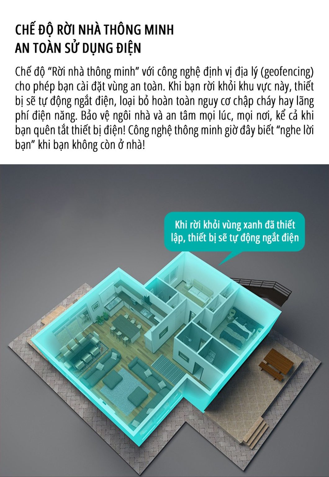 Công tơ điện thông minh wifi miLife 63A hoạt động thông minh