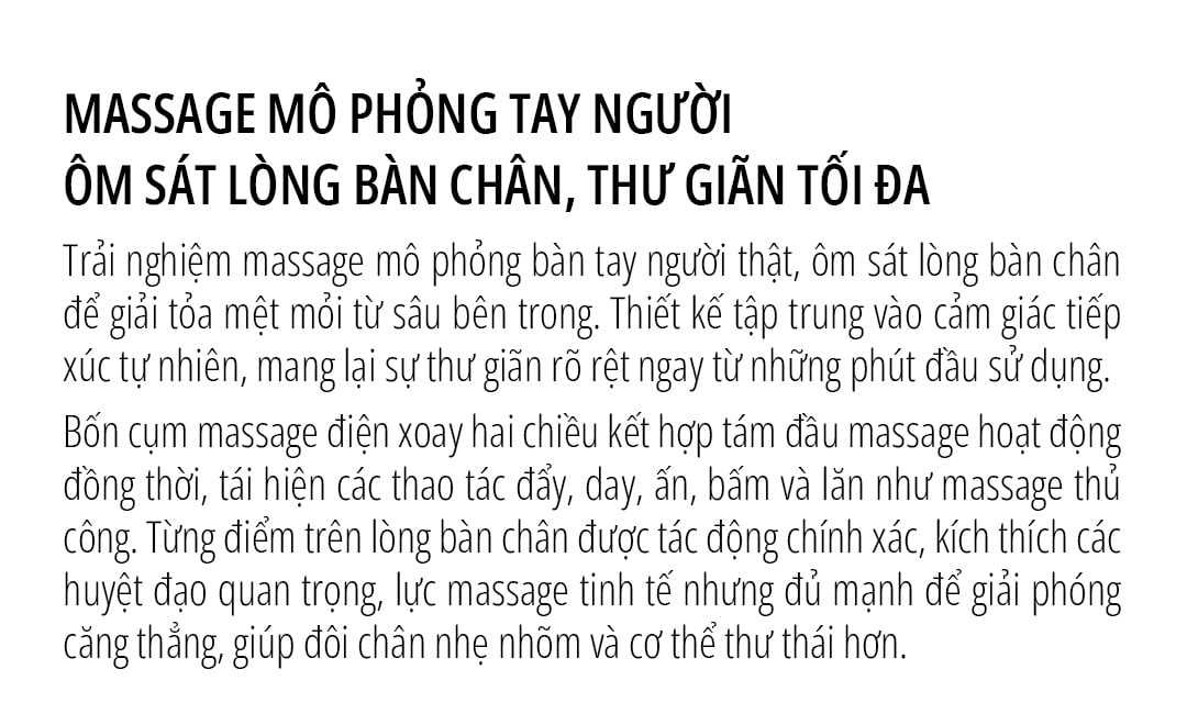 Bồn ngâm chân massage miLife YMZ-B5 mô phỏng tay người