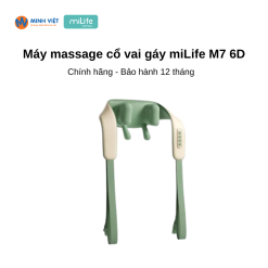 Máy massage cổ vai gáy miLife 6D M7 - Chính hãng