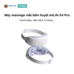 Máy massage mắt bấm huyệt miLife E4 Pro - Chính hãng