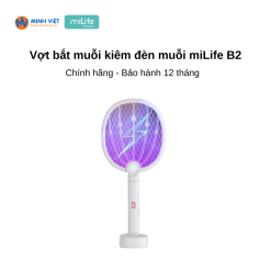 Vợt bắt muỗi kiêm đèn muỗi miLife B2 - Chính hãng