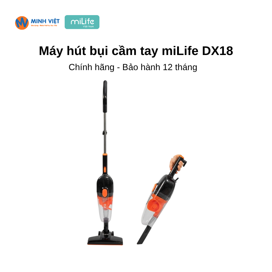 Máy hút bụi cầm tay miLife DX18