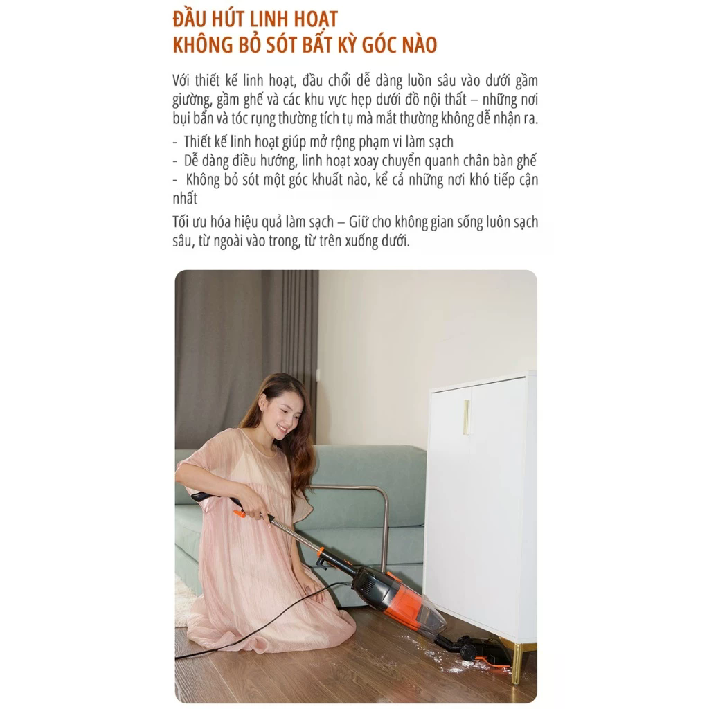 Máy hút bụi cầm tay miLife DX18 - Chính hãng - Ảnh 8