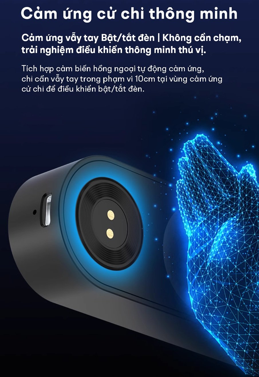 Đèn chống cận gắn bàn thông minh miLife X9 cảm ứng